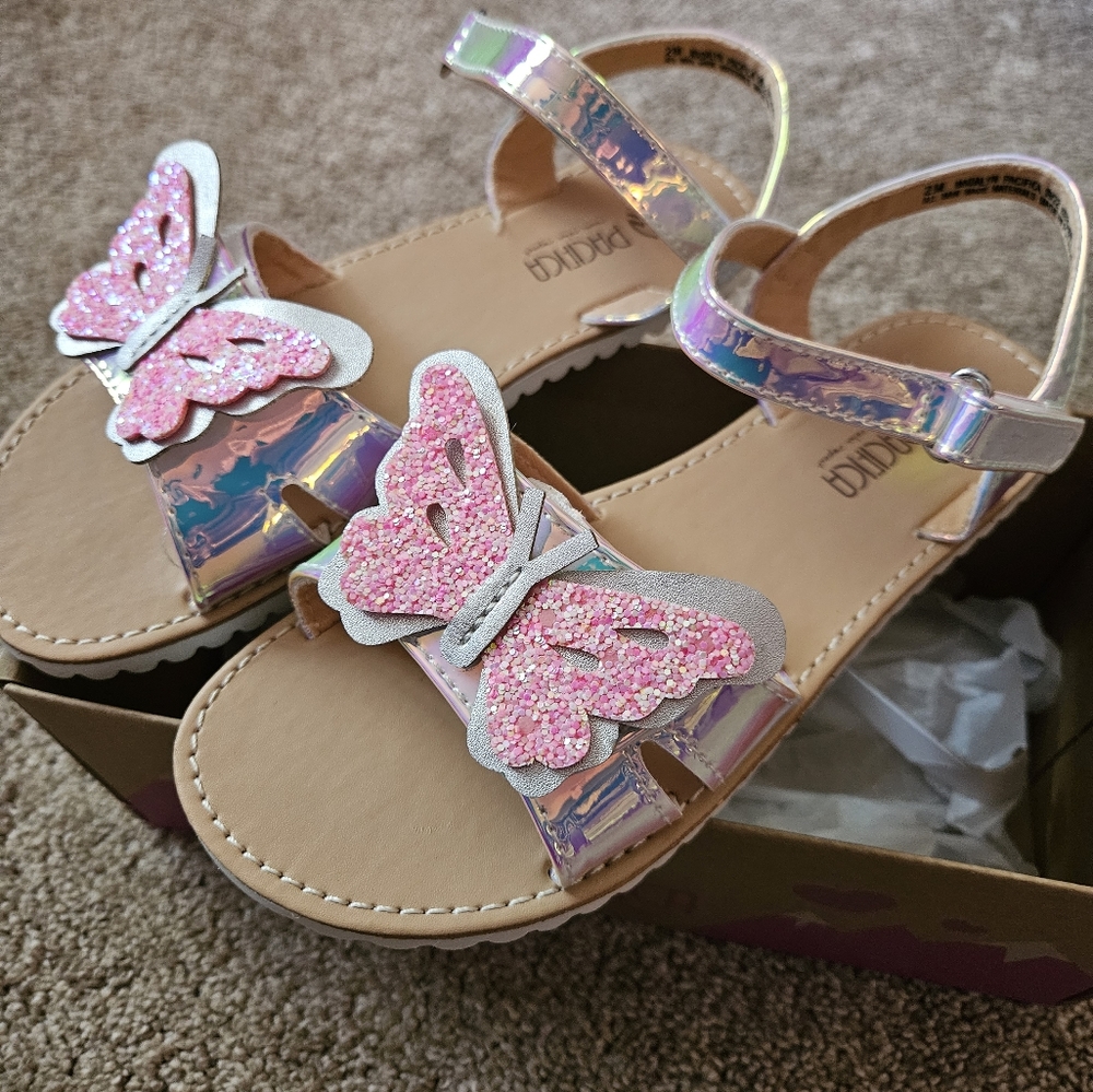 sandals size 2 girls